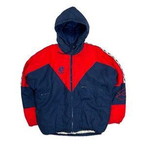 Vintage 90s Lotto Italia Soccer Jacket - Full Zip - Mens Medium